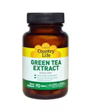 Country Life Green Tea Extract Tablets 90'sExpiry Date:August-2022