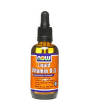Now Liquid Vitamin D-3 Drops 60 mL