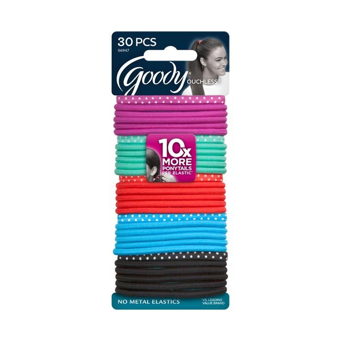 Goody Women's Ouchless Elastics Brights Dots 30's