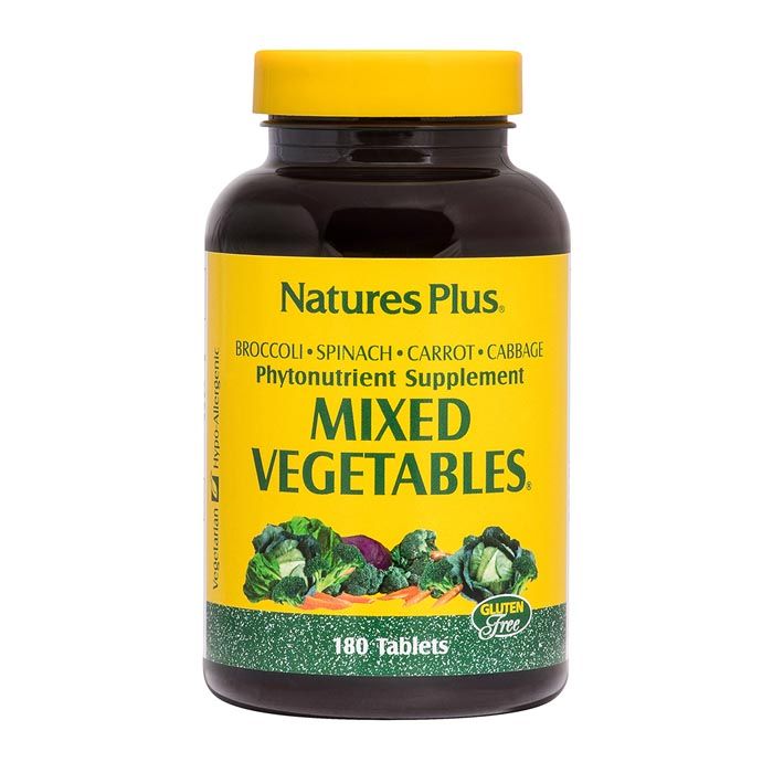 Natures Plus Mixed Vegetables 180's