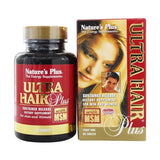 Natures Plus Ultra Hair Plus With MSM Sustained Release 60 Tablets