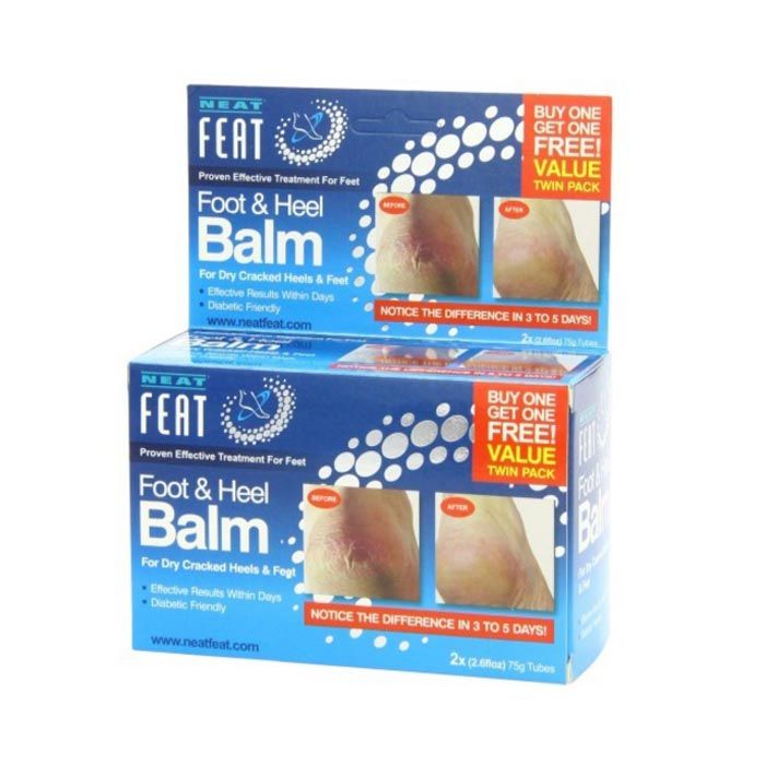 Neat Feat Foot & Heel Balm Twinpack 75 gm