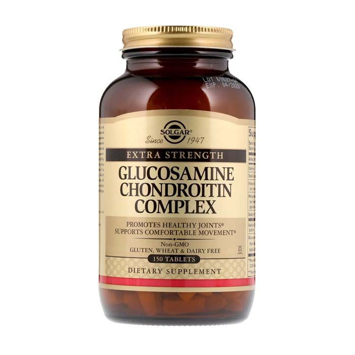 Solgar Extra Strength Glucosamine Chondroitin Complex Tablets 150's