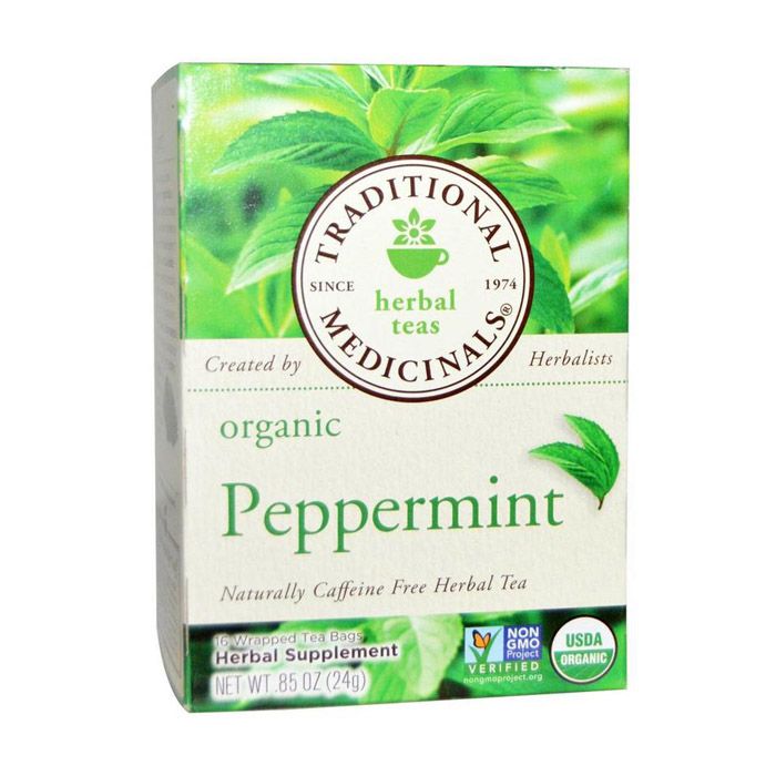 Traditional Medicinals Peppermint 16 Tea Bags