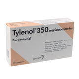 Tylenol 350mg Suppositories 10s