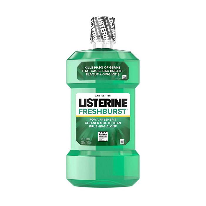 Listerine Fresh Burst Antiseptic Mouthwash 500 ml
