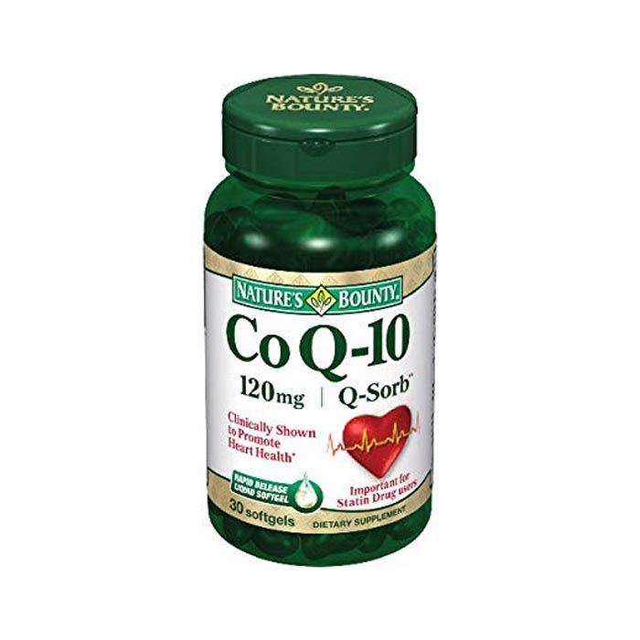 Natures Bounty Co Q 10-120 mg Q Sorb Softgels 30's