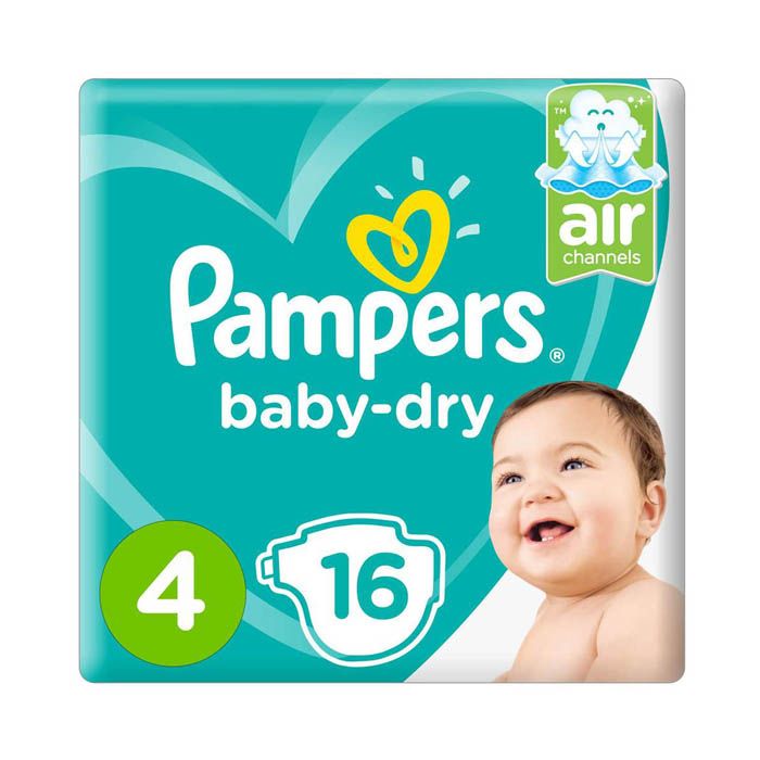 Pampers Active Baby Size 4 Pack 16's