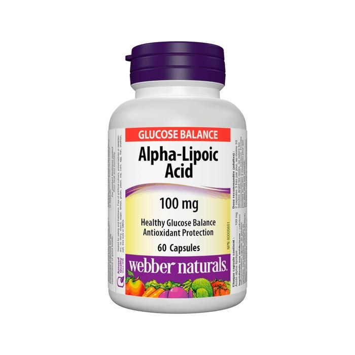 Webber Naturals Alpha Lipoic Acid 60's