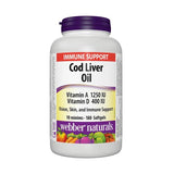 Webber Naturals Cod Liver Oil Capsule 180's