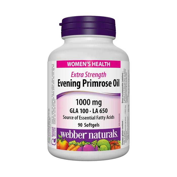Webber Naturals Evening Primrose Oil 1000 mg 90's