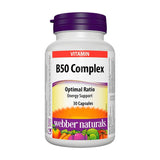 Webber Naturals Vitamin B Complex 50 mg 30's