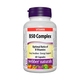 Webber Naturals Vitamin B Complex 50 mg 60's