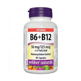 Webber Naturals Vitamin B6 B12 Folic 90's