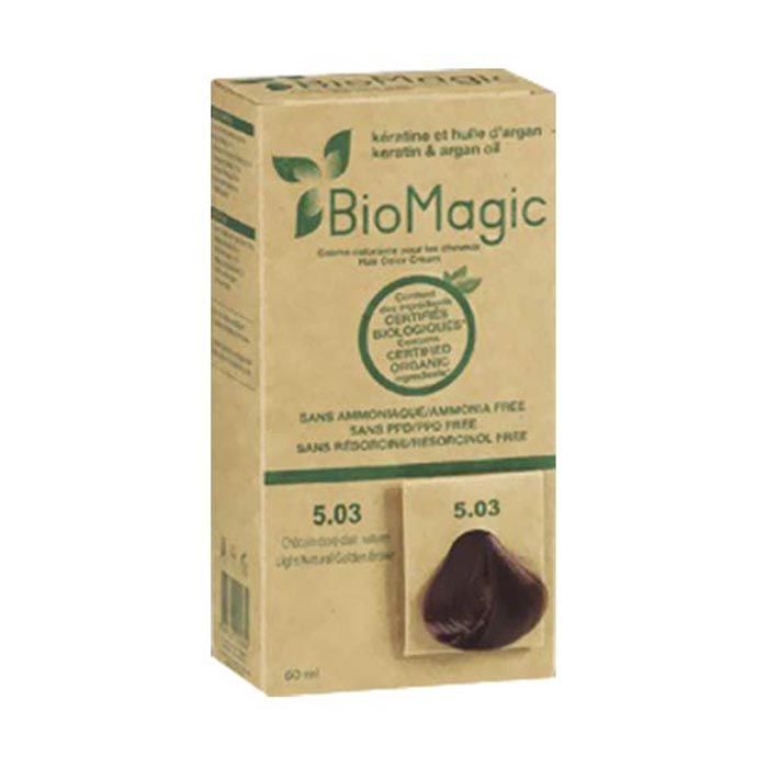 Biomagic Hair Color C K 5/03 Light Nat Golden Brown
