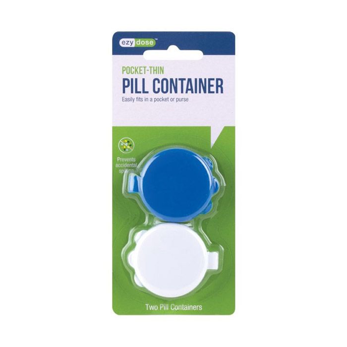 Apothecary Pocket Pill Containers 2's