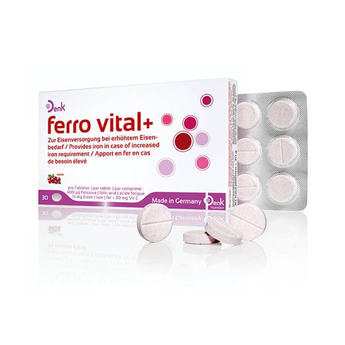 Denk Ferro Vital Plus Chewable Tablet 30's