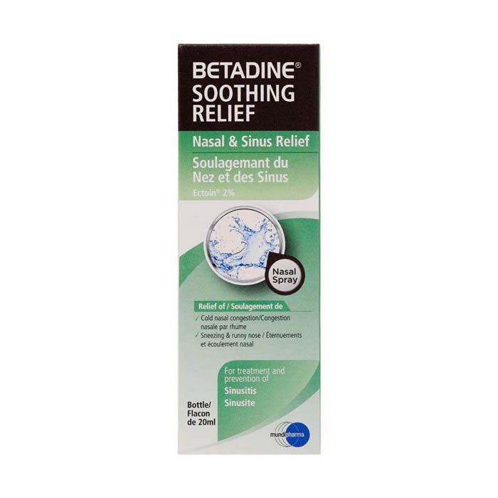 Betadine Soothing Relief Nasal & Sinus Relief 20 ml