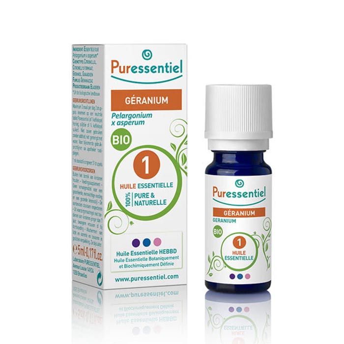 Puressentiel Organic Geranium  Essential Oil 5 ml