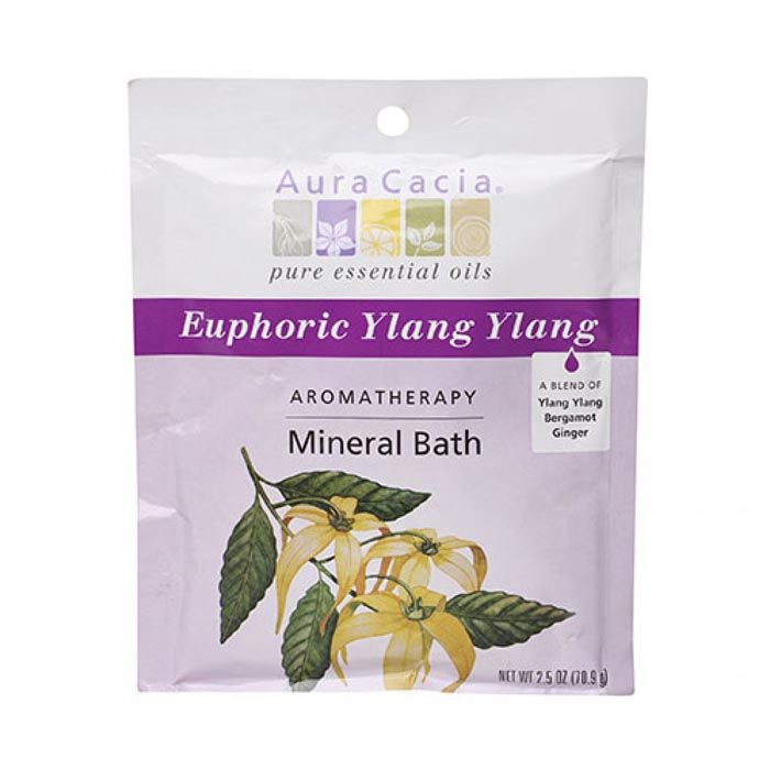 Aura Cacia Euphoric Ylang Ylang Mineral Bath 70.9 g