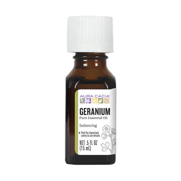 Aura Cacia Geranium Essential Oil 15ml