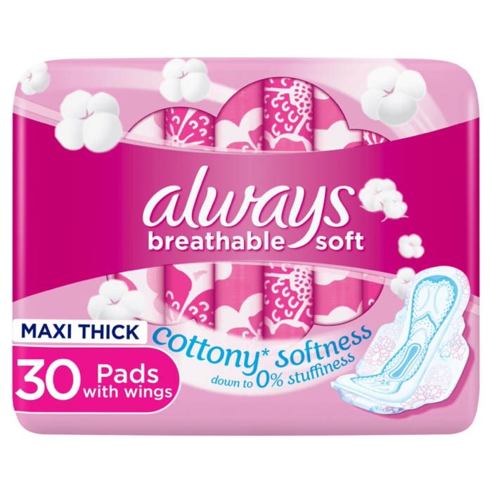 Always Cotton thick 30's