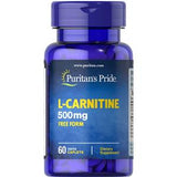 Puritan's Pride L-Carnitine 500mg Capsules 60's