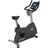 Life Fitness C1 Upright Exercise Bike With Go Console