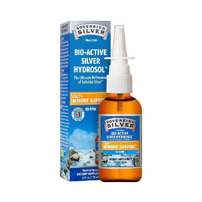 Sovereign Silver Daily+ Immune Support 10ppm Spray 59 ml