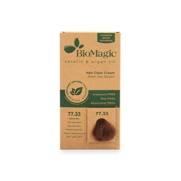 Biomagic Hair Color C K 77/33 Deep Golden Blonde
