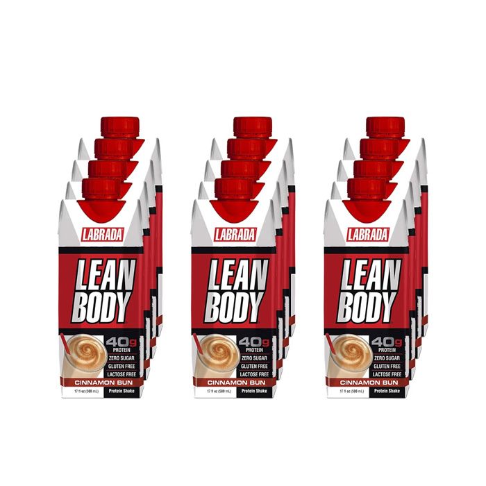 Lean Body RTD Cinnamon Bun 17oz 12's
