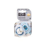 Lovi Dyn Soother Silicone 3-6m 2pcs Indian Summer Boy