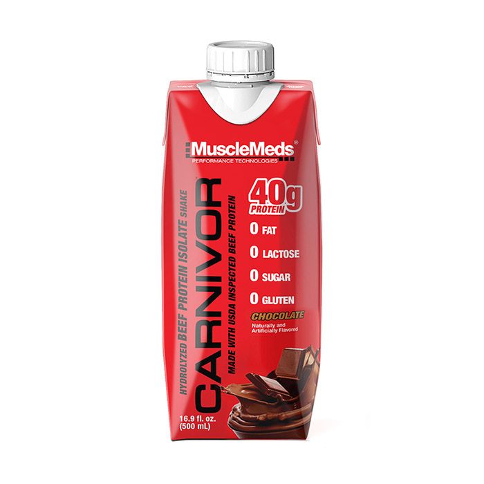 Muscle Med Carnivor Rtd Chocolate 16.9oz - Box Of 12pcs