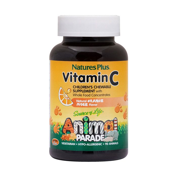 Natures Plus Animal Parade Vitamin C Chewable 90 Tablets