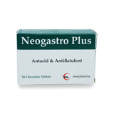 Neogastro Plus Chewable  Tablets 50's